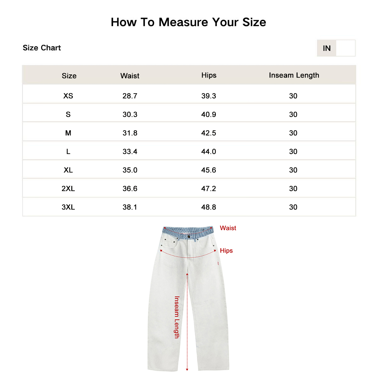 Pwest Jodie Adjustable Low-Rise Loose-Leg Jeans