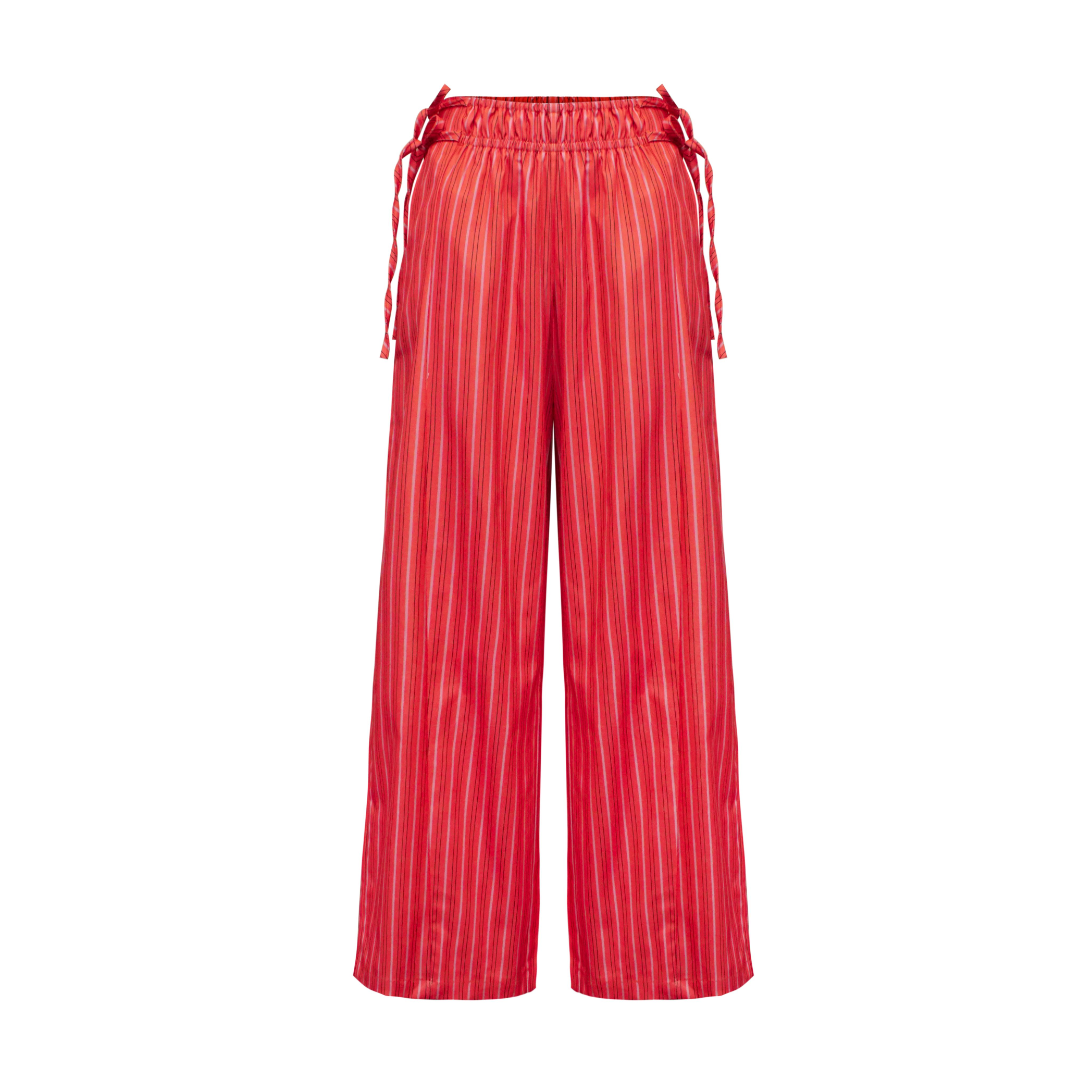 Pwest NYC Spring & Summer Sun Dazed Striped Pants