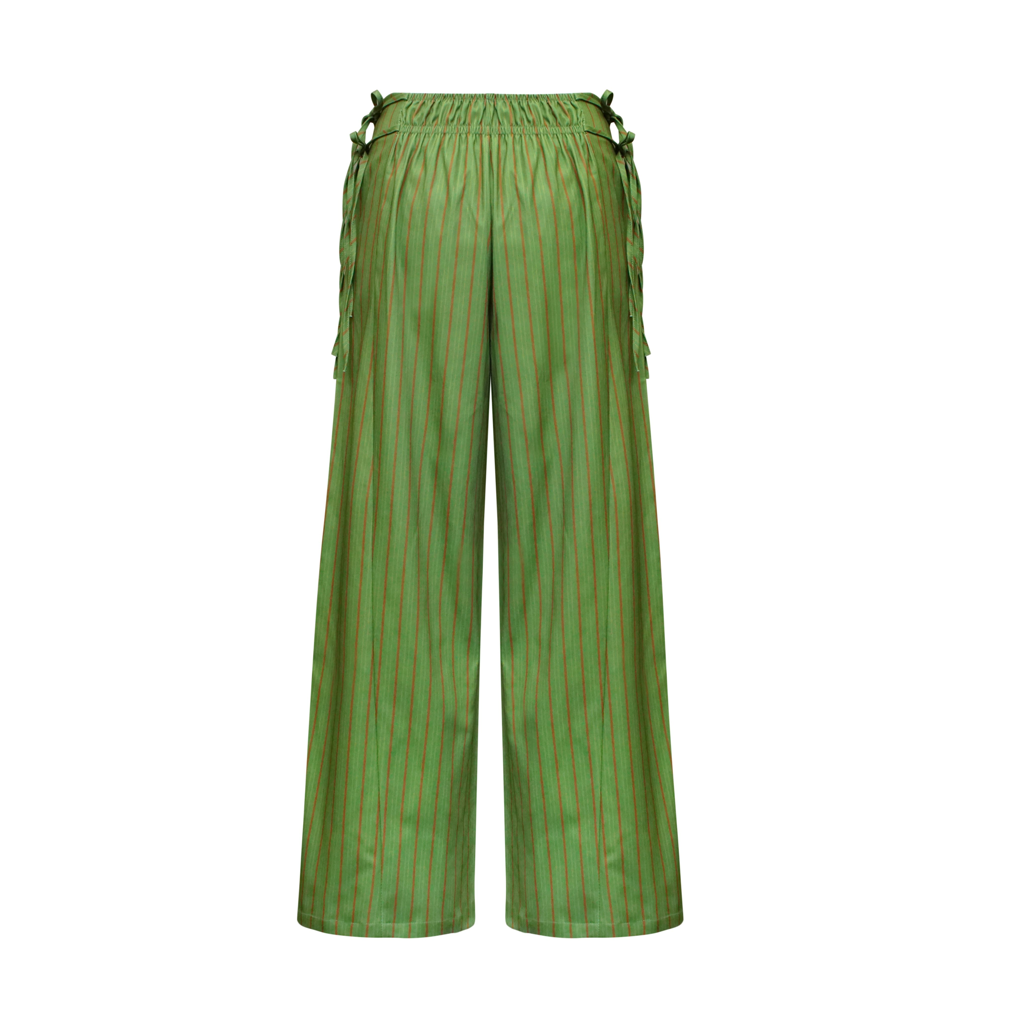 Pwest NYC Spring & Summer Sun Dazed Striped Pants