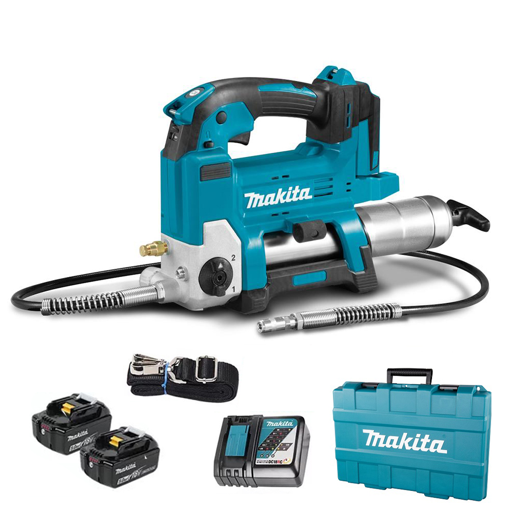 Tragbare Lithium-Ionen-Fettpresse Makita DGP180
