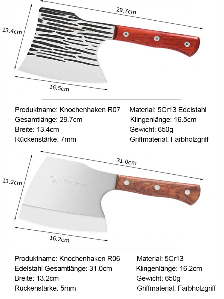 🆘🆘🆘 Notverkauf: Luxus-Schmiedemesser zum Herstellungspreis!