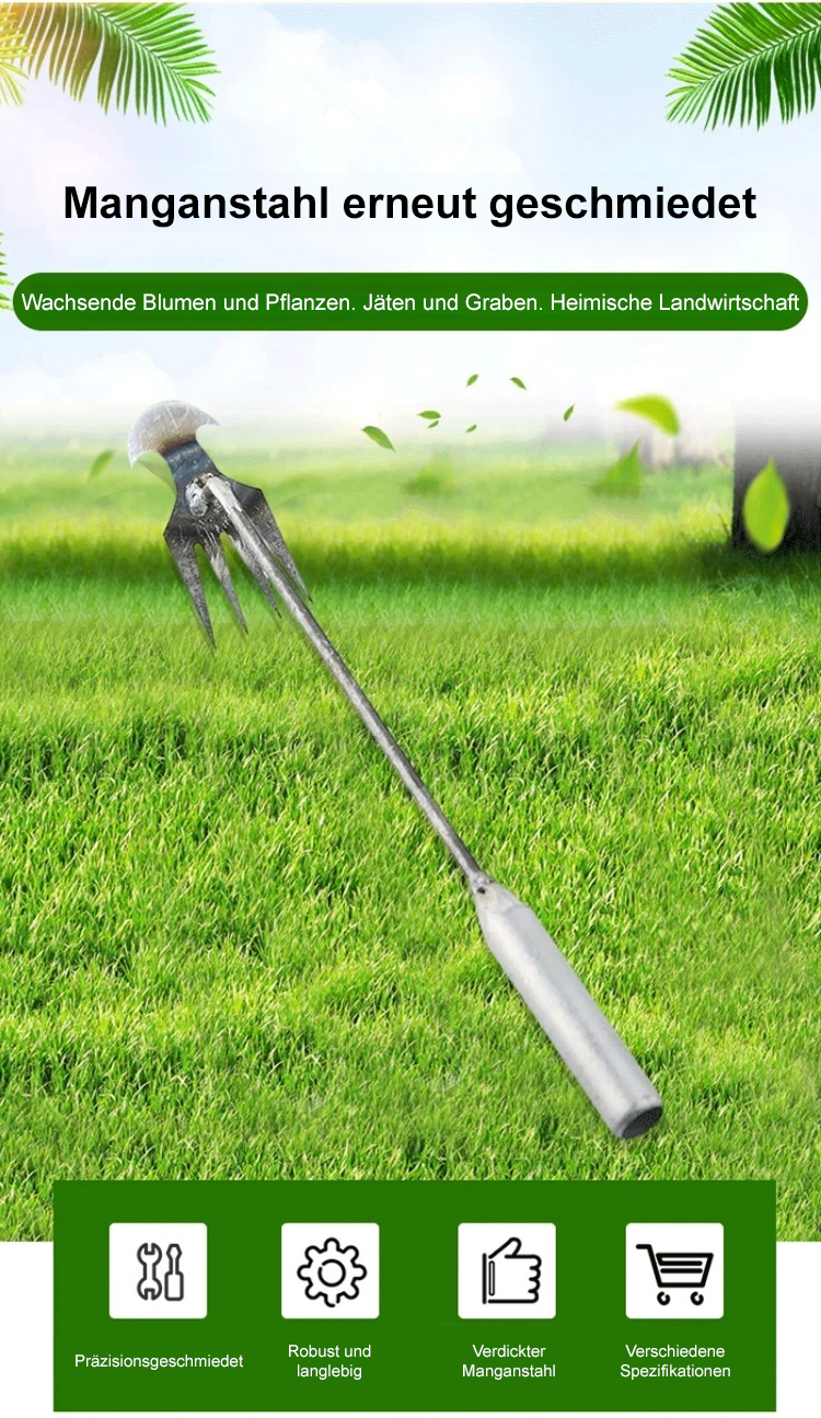 Gartenarbeit mit dem Unkrautstecher leicht gemacht