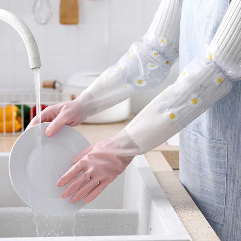 Wasserfeste Dauerhandschuhe mit langem Schaft