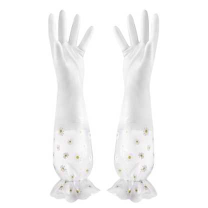 Haushalts-Dauerhandschuhe, extra dick und lang