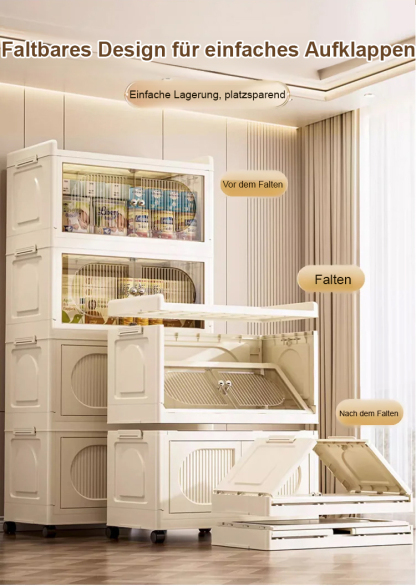 【Kein Werkzeug nötig】Premium Faltschrank ❤️ Stabil, geräumig & 100% schadstofffrei!