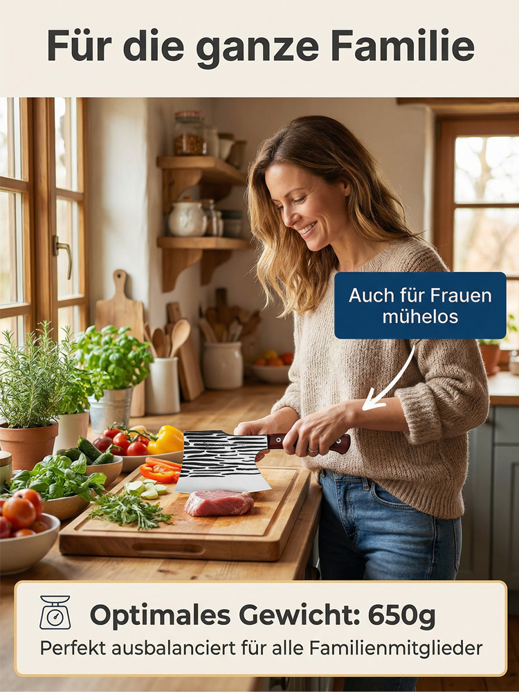 🆘🆘🆘 Notverkauf: Luxus-Schmiedemesser zum Herstellungspreis!