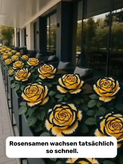 Mehrköpfige gefleckte Rosensamen