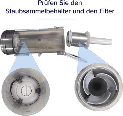 Levoit Akku Staubsauger mit Tierhaardüse, Anti Haar Wrap, 4-in-1 Kabelloser Akkustaubsauger mit 99,9 Prozent Filterleistung, Beutelloser Akkusauger für Teppich Hartb?den und Auto, max 50 min Laufzeit