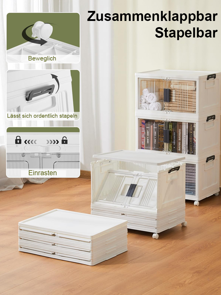 【Kein Werkzeug nötig】Premium Faltschrank ❤️ Stabil, geräumig & 100% schadstofffrei!