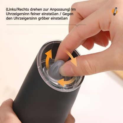 Wiederaufladbare Gewürzmühle