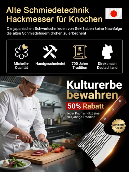 🆘🆘🆘 Notverkauf: Luxus-Schmiedemesser zum Herstellungspreis!