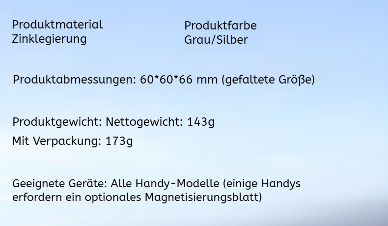 Sicheres Telefonieren mit der magnetischen Autohalterung