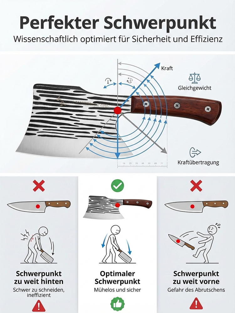 🆘🆘🆘 Notverkauf: Luxus-Schmiedemesser zum Herstellungspreis!