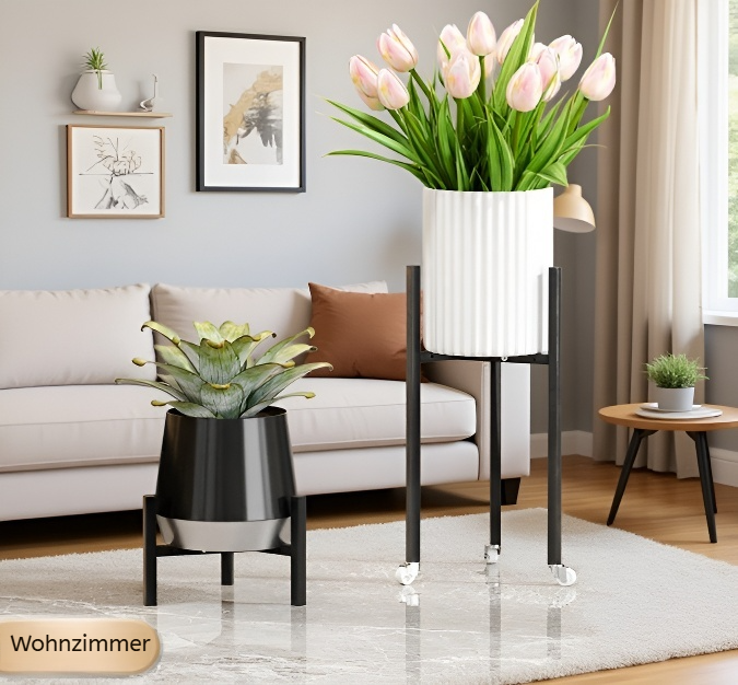 Mobiler Blumentopfroller für einfache Bewegung