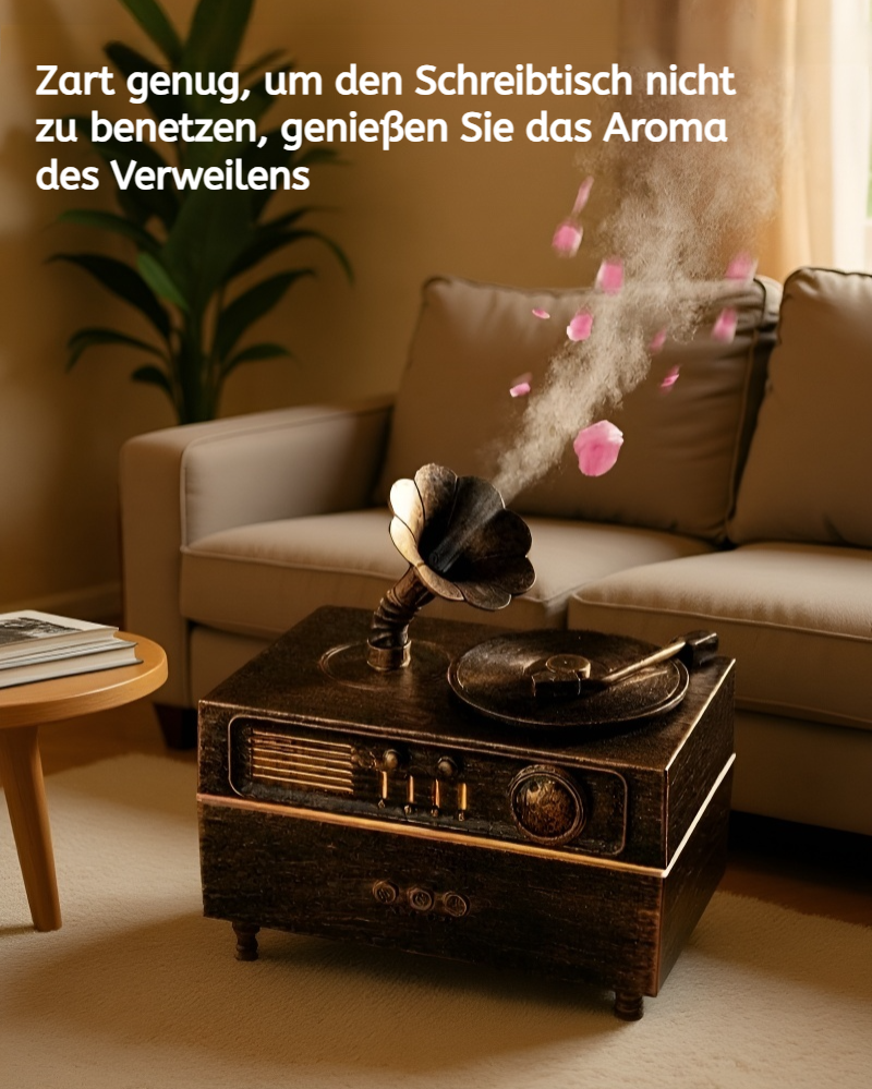 Stilvoller Vintage Luftbefeuchter als Wohnaccessoire