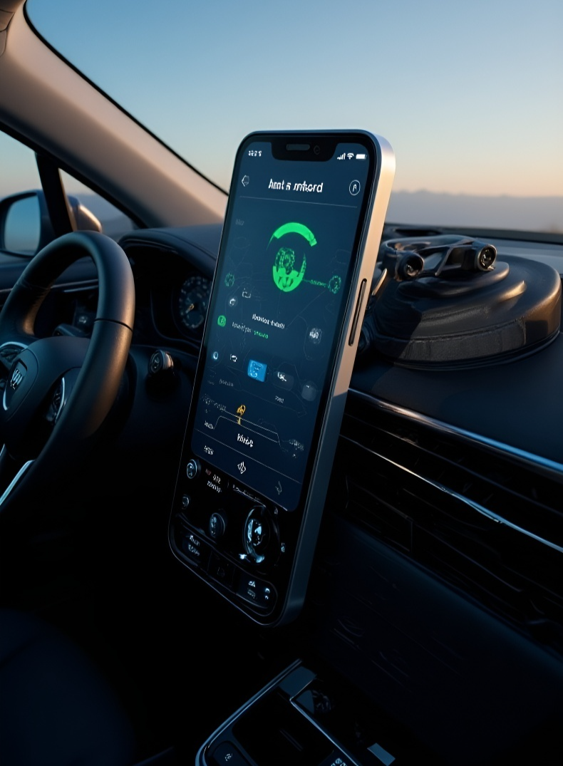 Starke Magnetkraft der Handyhalterung für sicheren Halt