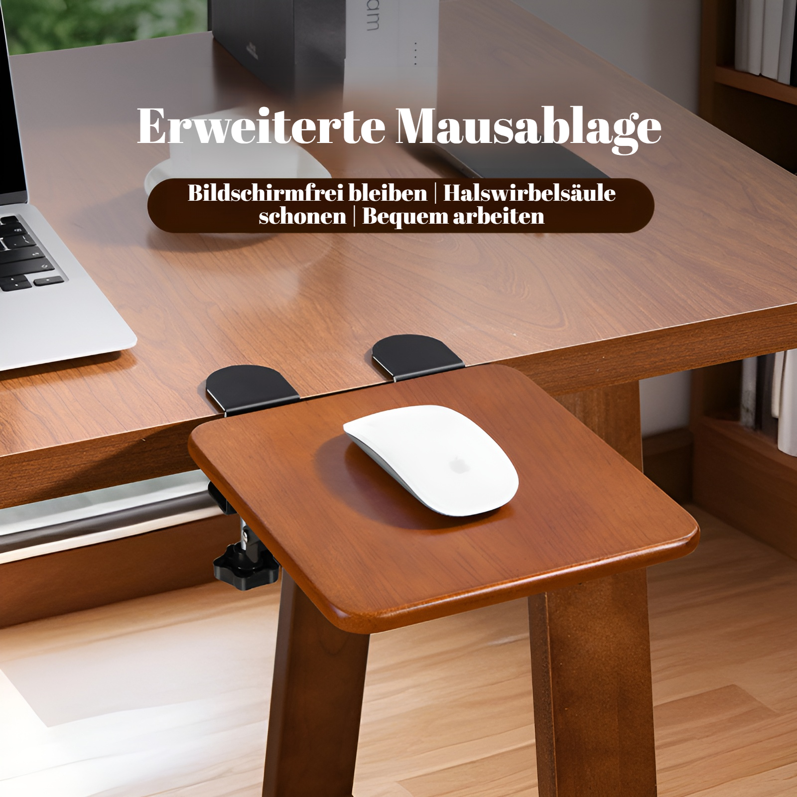 Schreibtisch-Verlängerungsbrett, erweiterte Mausunterstützung, Hand-Verlängerungsbrett, Büroschreibt