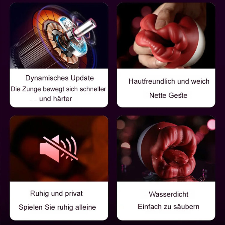 【Zuverlässiger als der Ehemann】 Vollautomatische Vibration, mehrstufige Einstellung, trifft direkt Ihren Komfortpunkt