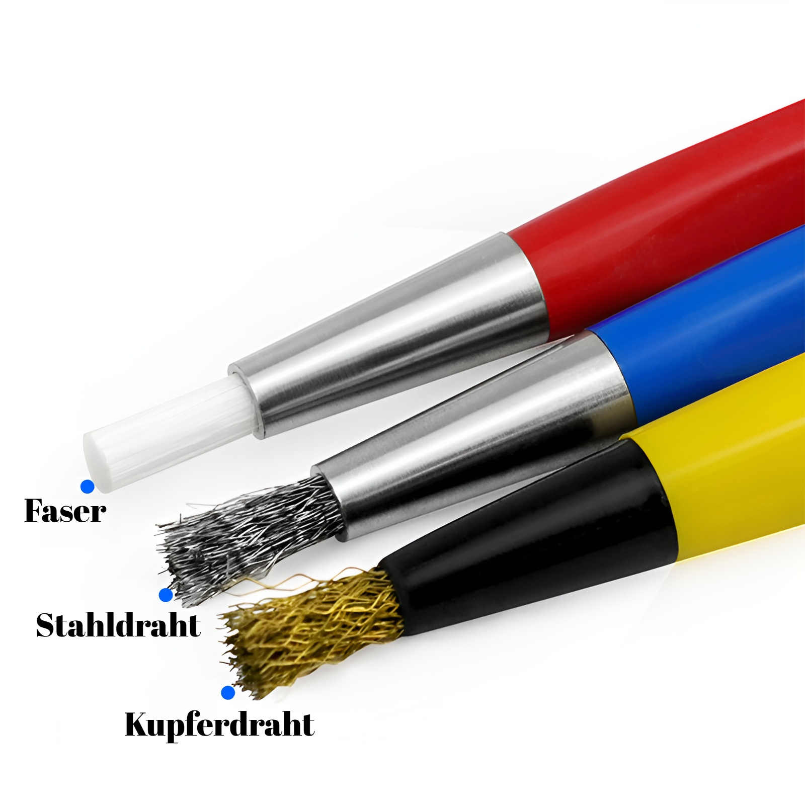 Uhrenreparatur-Fleckenentfernungsstift, Uhrenschmuck-Reinigungsstift, Kupferdraht, Stahldraht, Nylon