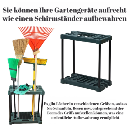 Gartengeräteständer Garten Gartenbedarf Geräteständer Lagerregal für landwirtschaftliche Geräte