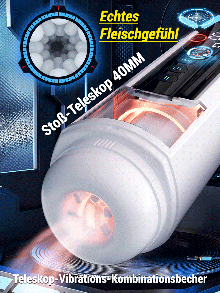 【Doppelte Stimulation】Vollautomatische Vibration, realistische Sprachinteraktion – jungfräuliches Gefühl, 50 % Rabatt für neues Erlebnis