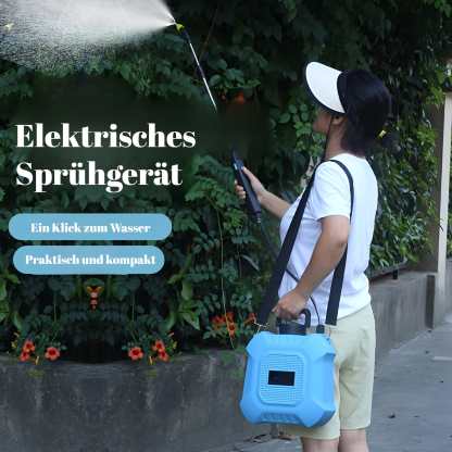 Wiederaufladbare elektrische Gießkanne Haushaltsautowaschpumpe Gartenbewässerungssprinklerpistole De