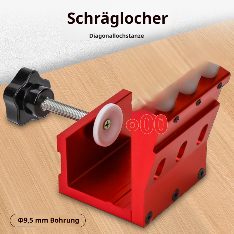 HolzbearbeitungsschrankBohrwerkzeug Lochöffner Lochpositionierer Holzbrett SchräglochGarderobenBohrw