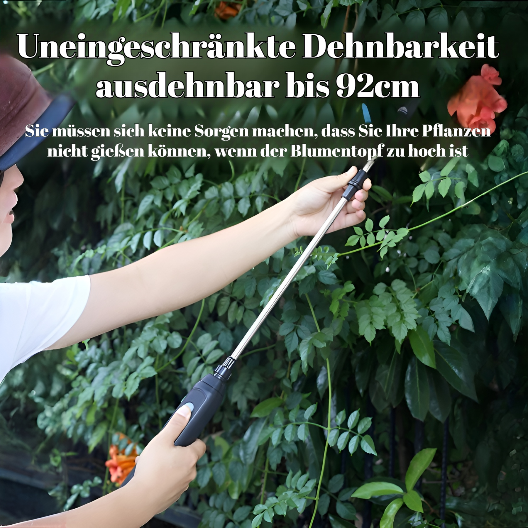 Wiederaufladbare elektrische Gießkanne Haushaltsautowaschpumpe Gartenbewässerungssprinklerpistole De