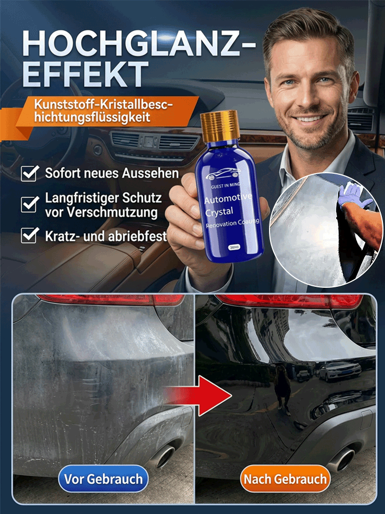 Nano-Beschichtungsmittel für das gesamte Fahrzeug (Entwickelt in Deutschland) ❤ Ein 10 Jahre altes Auto wird sofort erneuert, und Sie können die komplette Erneuerung selbst in einer Minute durchführen.