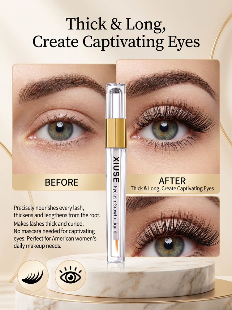 Eyelash Growth Serum 👀 7 Days Thick Long Lash Damage Repair