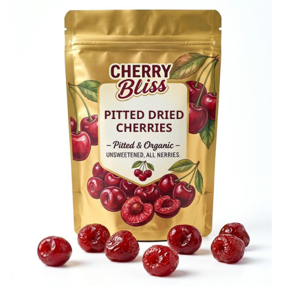 Zero sugar, zero fat, precious dried cherries