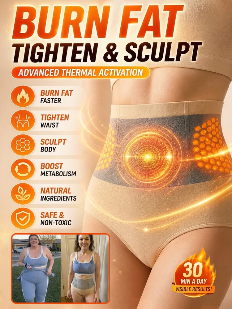 [Calorie-Burning Shaping Underwear]  Burn Stubborn Fat in Just 30 Minutes! 