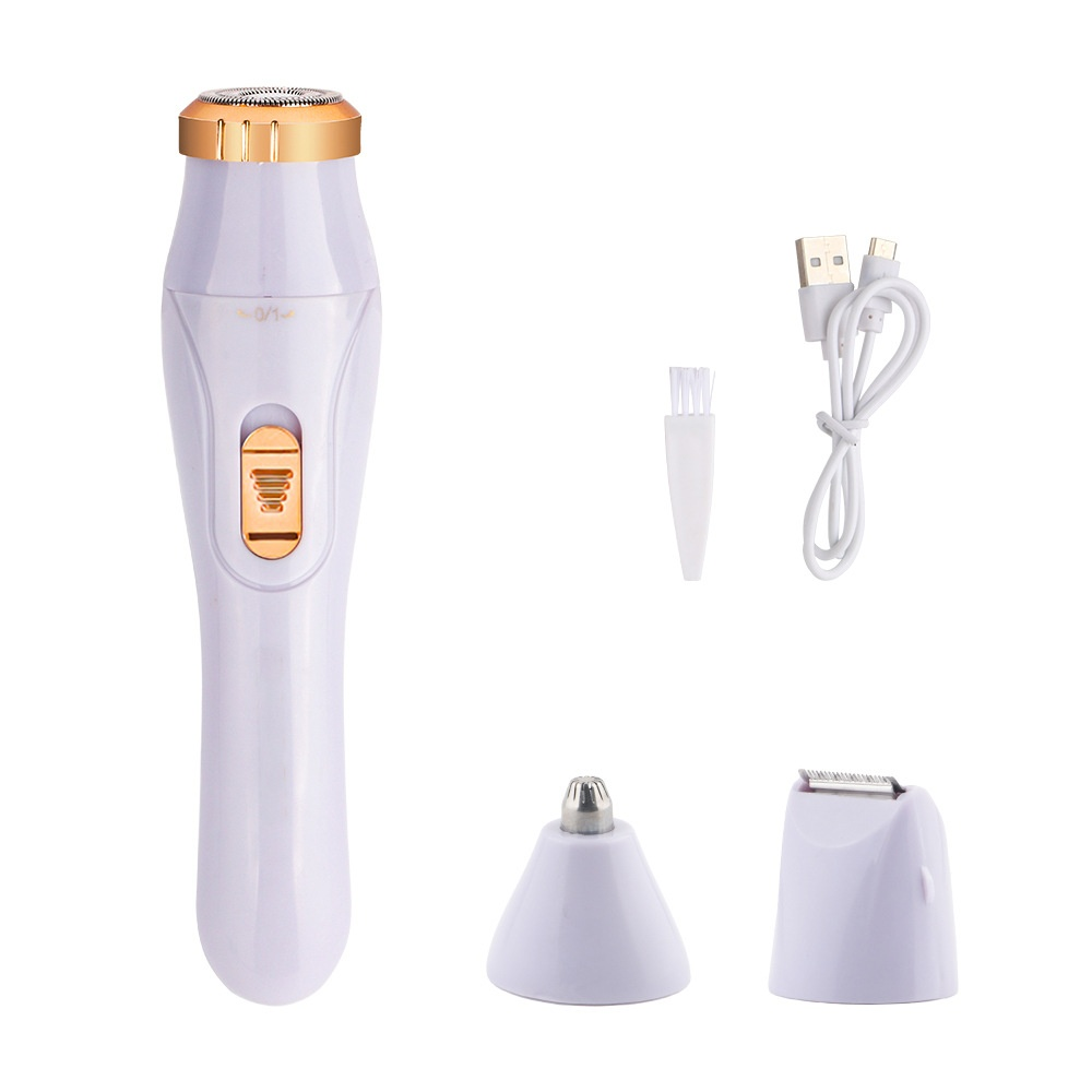 Fourinone women's rechargeable intimate electric shaver
