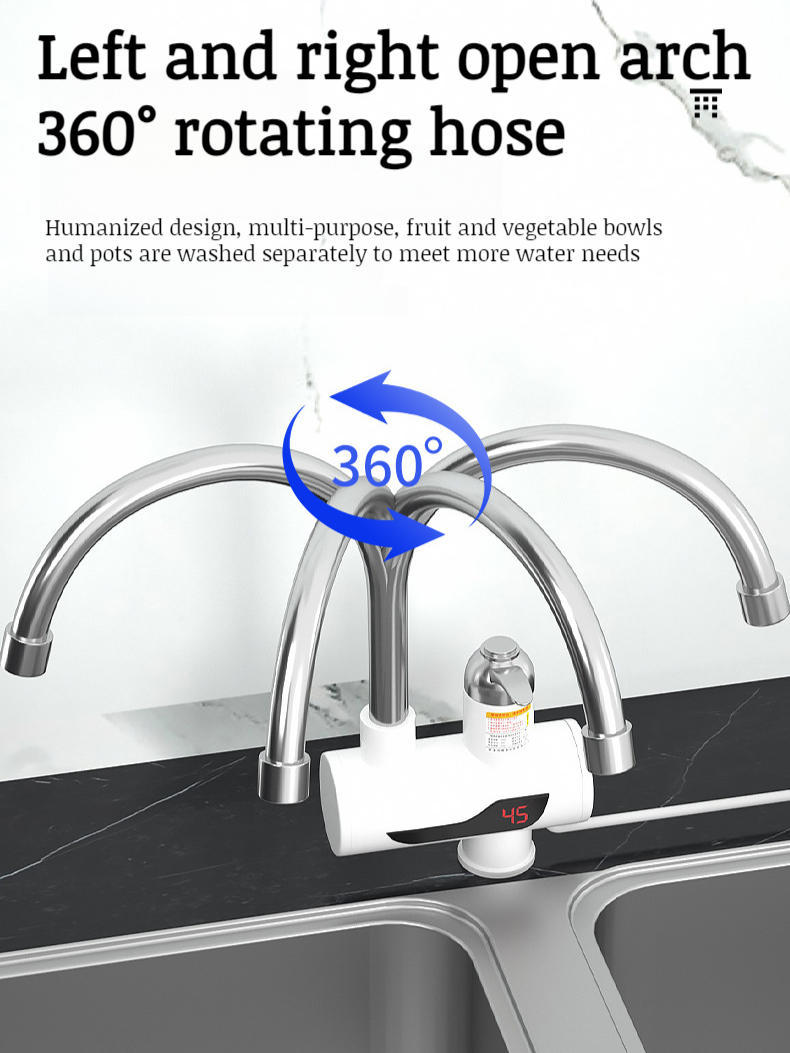 Small Kitchen Instantaneous Electric Faucet