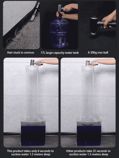 Four-in-one fully automatic vacuum cleaner