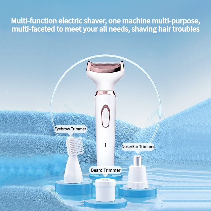Fourinone women's rechargeable intimate electric shaver