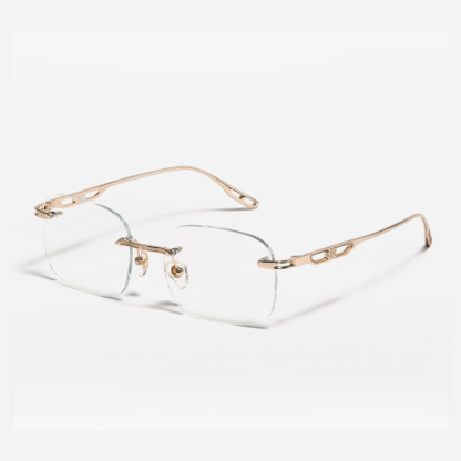 2026 New Titanium Alloy Reading Glasses, OptiView 2 in 1 Auto Dimming & Auto Focus, UV Blocking for Seniors All Scenarios