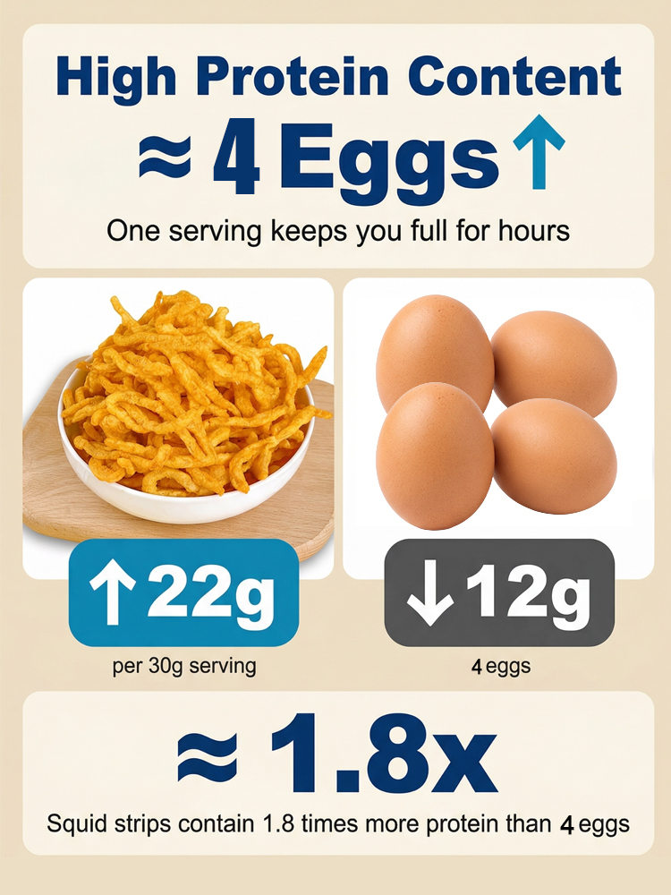 Crispy - Tender Multi-Flavored Squid Sticks – Crunchier than Chips