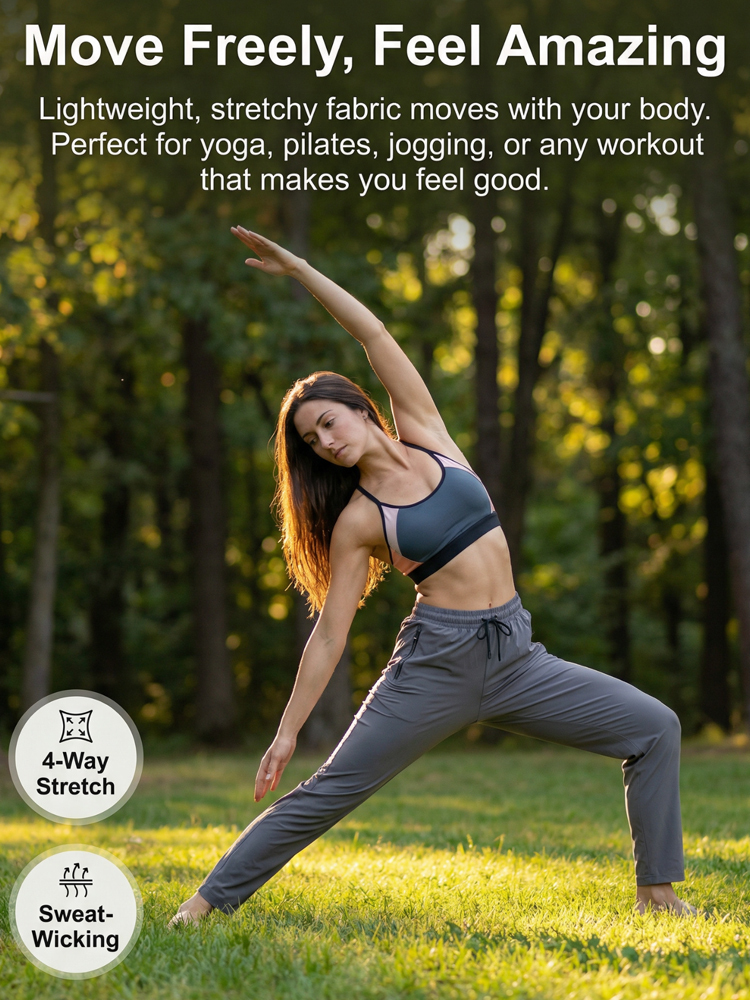 Lightweight Breathable Ultra-Soft Casual Sports Pants
