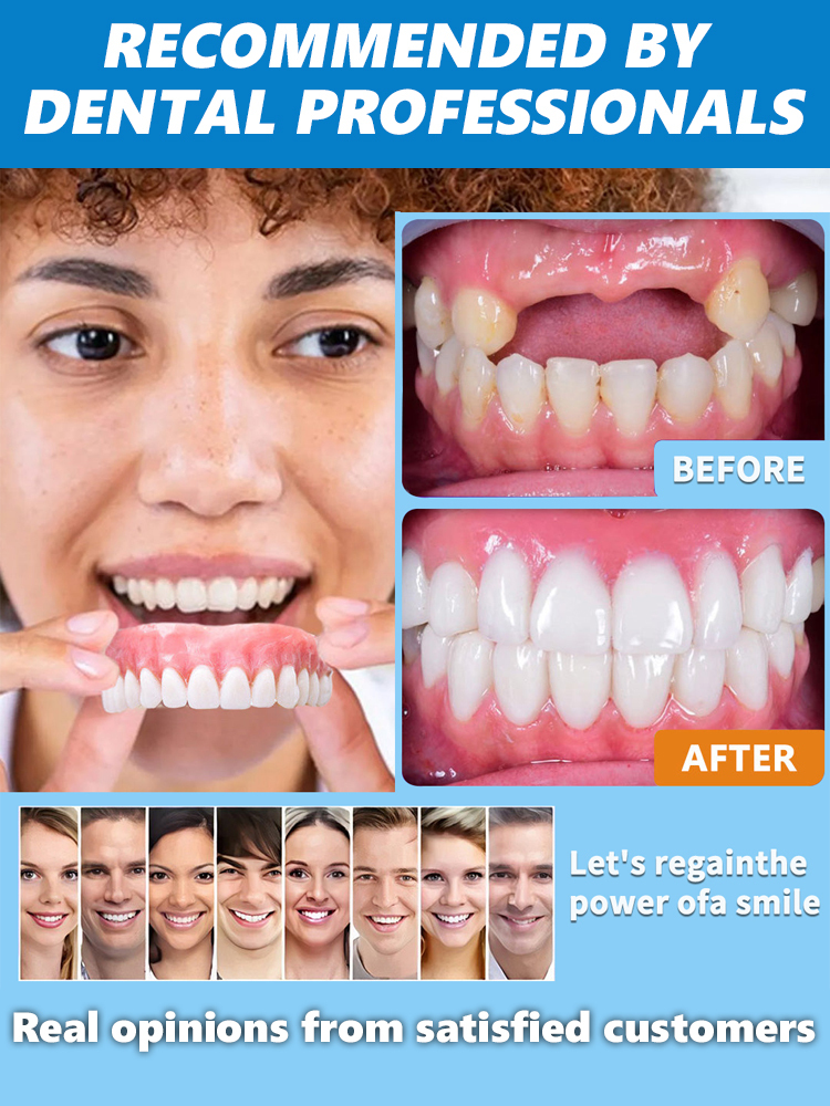 【FDA + BDA Dual Certification】Self-Molding Denture Kit