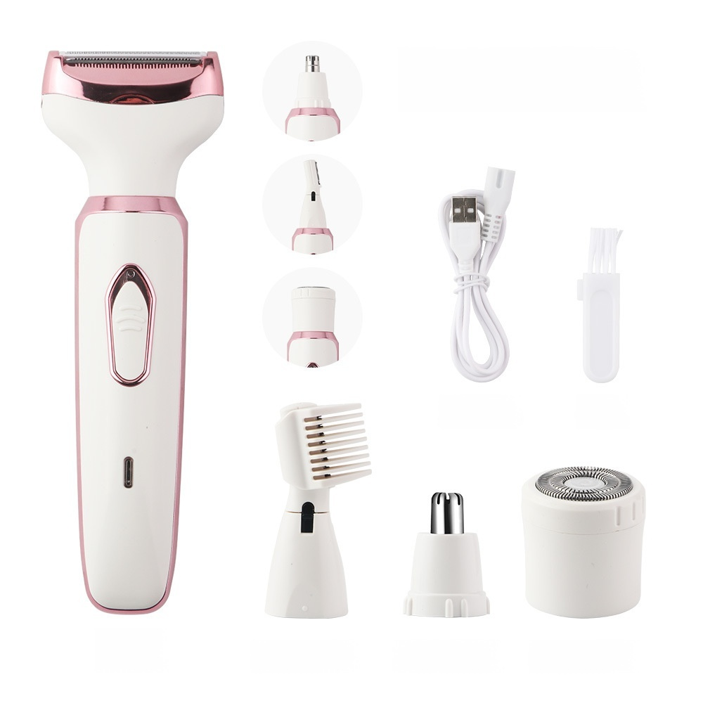 Fourinone women's rechargeable intimate electric shaver