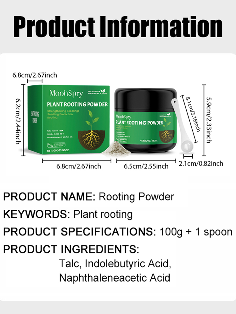 Plant Rooting Powder Soil Nutrient Activator 🌱 Root Growth Boost for All Plants