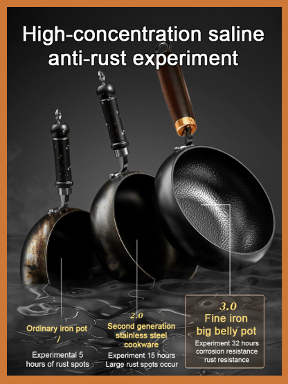 The artisanal iron wok from Iwate, Japan — a UNESCO-listed heritage craft.