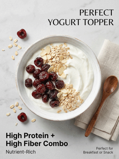 Zero sugar, zero fat, precious dried cherries