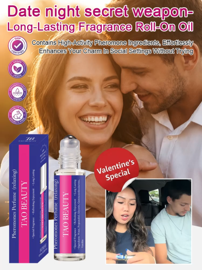 💘 Date Night Secret Weapon | Pheromone Roll-On Perfume | 12hr Long-Lasting