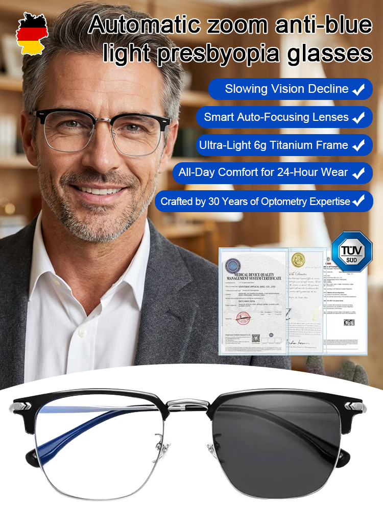 👓 FDA Certified! Auto-Focus Blue Light Glasses