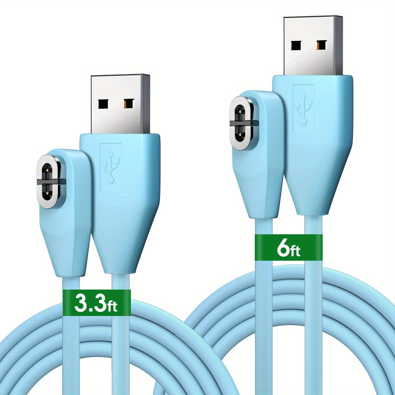 100.58cm & 182.88cm Shokz Charging Cable 2 Packs For Shokz Headphones ,Magnetic Charger Cable Compat