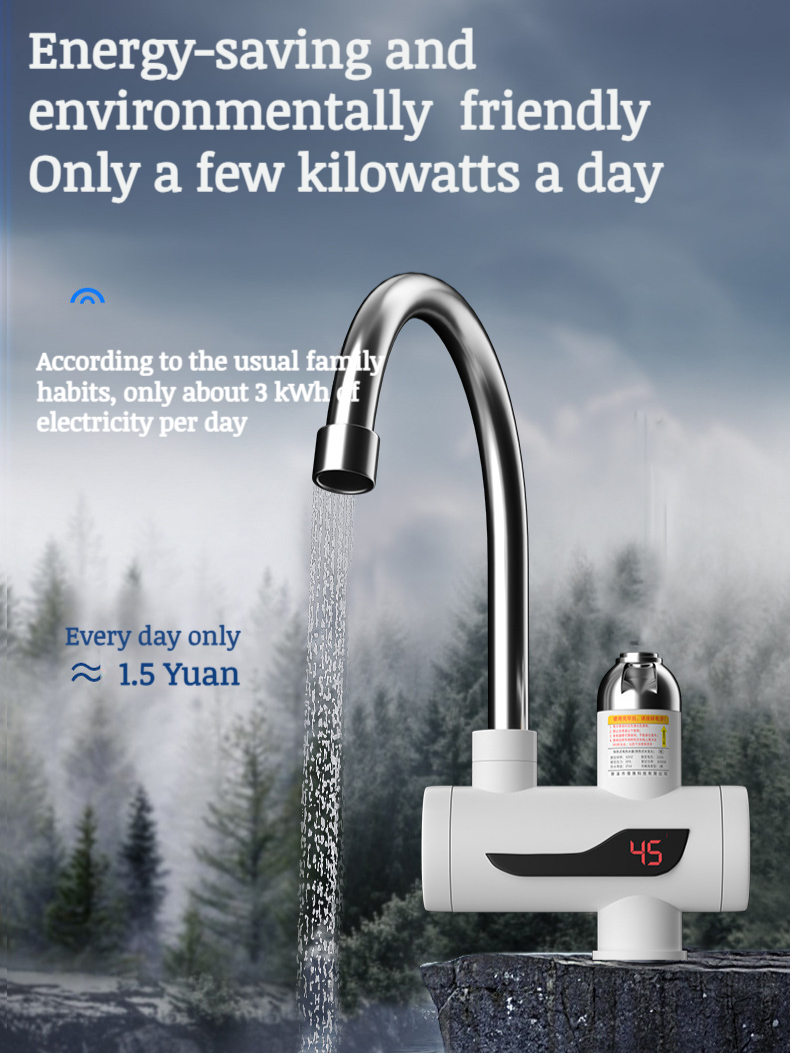 Small Kitchen Instantaneous Electric Faucet