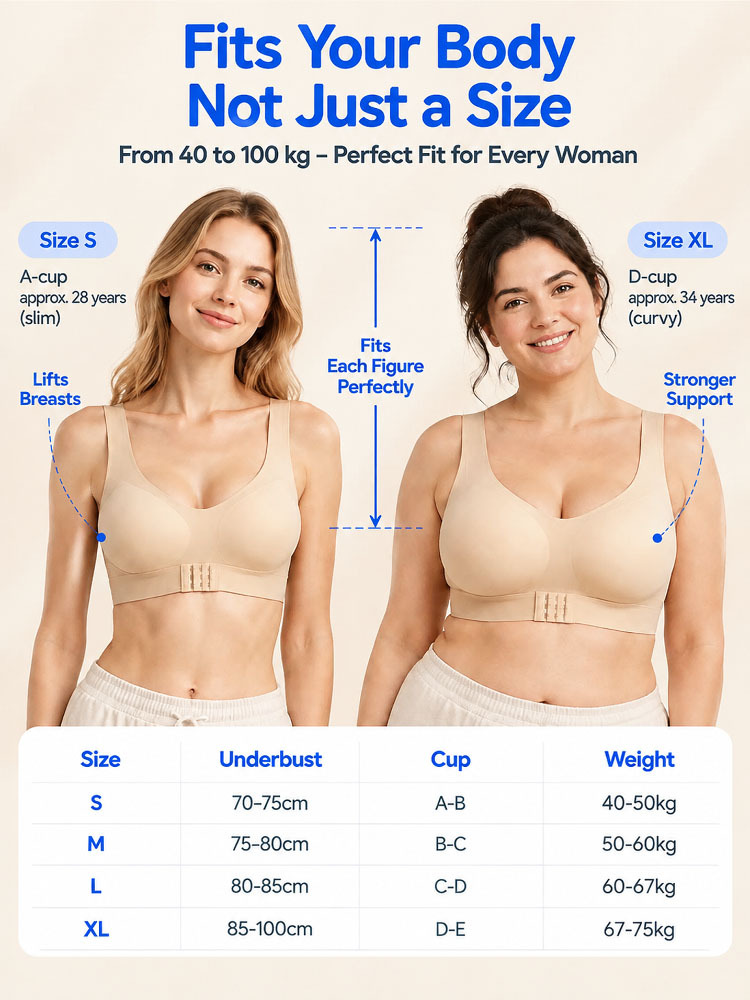 Schluss mit Rundrücken und Nackenschmerzen! Von deutschen Orthopäden empfohlen: Nahtloser X-Back Haltungs-BH für sofortige aufrechte Eleganz!