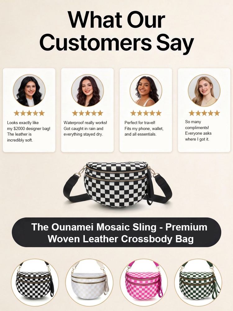 🌟 Influencer-Loved Shell Bag | 3-Way Wear + Waterproof